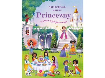 0008895 velka samolepkova knizka princezny