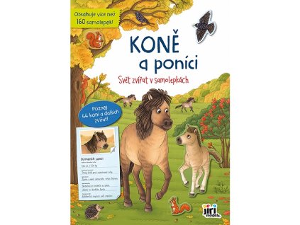 0009028 svet zvirat v samolepkach kone a ponici