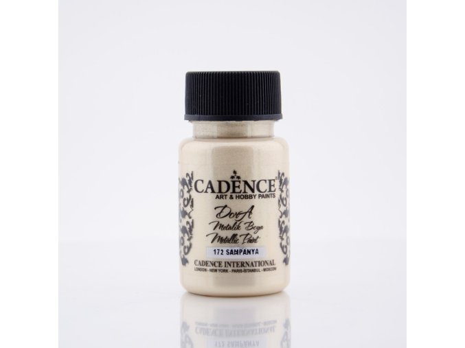 metalicka akrylova barva dora metalic sampanska bila champaigne 50 ml