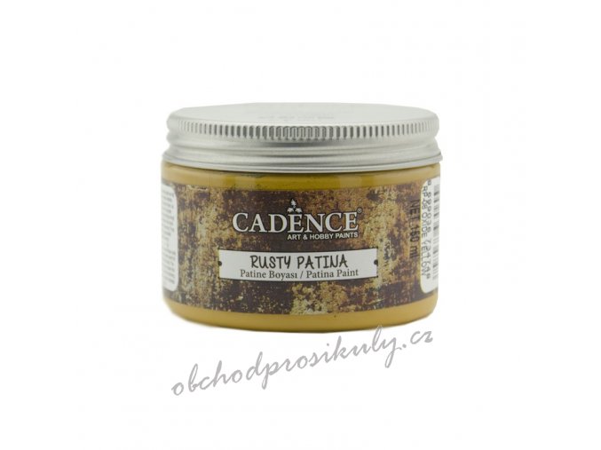 patina rez cadence rusty patina 150 ml oxide yellow tm zluta