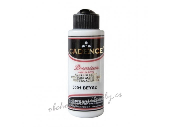 akrylova barva cadence premium 120 ml white bila.jpgj