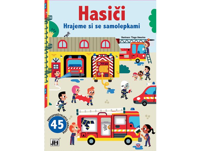 0003157 hrajeme si se samolepkami hasici