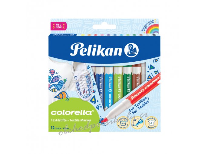 Colorella Textilmarker Colorella textile marker box 25x25cm CMYK highres