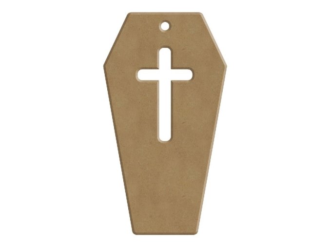 dreveny vyrez zavesny rakev