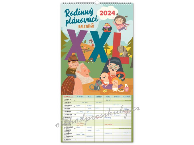 nastenny kalendar rodinny planovaci xxl 2024 33 64 cm 17340 42