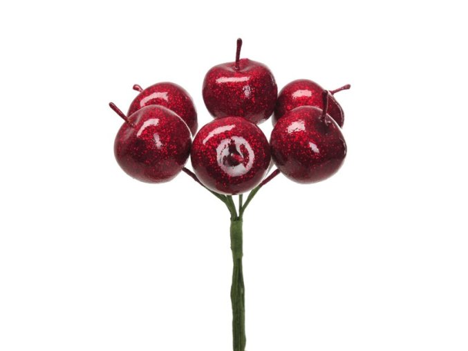 6f909dff84610181331dbc0e0418a40c 918can5872a 05 jablko metalik 6szt pecz x12 sztucz owoc h12cm f2 5cm 70 5 bags 72 pcs bag 120can5872a 05 red glit