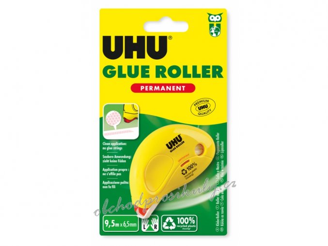 UHU Glue Roller Permanent 6,5 mm x 9,5 m