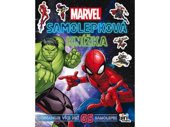 0007406 samolepkova knizka marvel