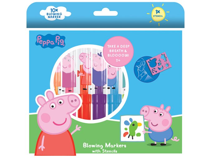 0008742 foukaci fixy 101 prasatko peppa