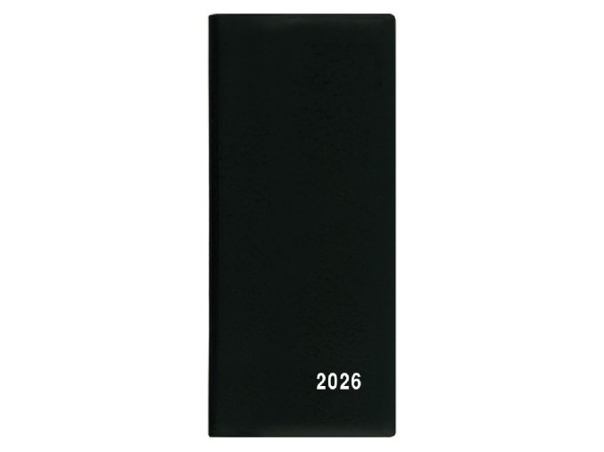mesicni diar 2026 xenie pvc kapesni cerna ie4887754