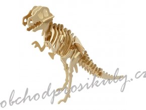 3D dřevěný model dinosaurus