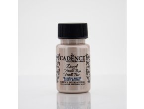 metalicka akrylova barva dora metalic svetle hneda light brown 50 ml