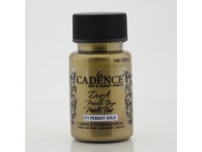 metalicka akrylova barva dora metalic svetla zlatozelena peridot gold 50 ml
