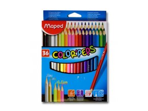 pastelky maped trojboke color peps 36ks original