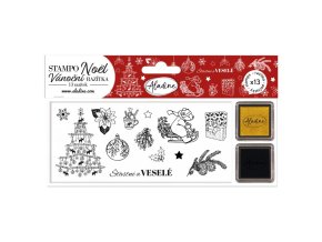 razitka stampo noel 13 ks severske vanoce
