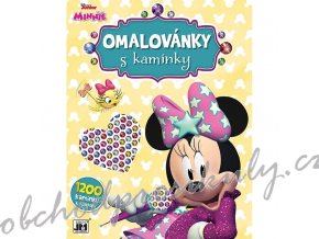 0006529 omalovanky s kaminky minnie