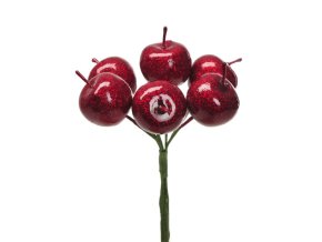 6f909dff84610181331dbc0e0418a40c 918can5872a 05 jablko metalik 6szt pecz x12 sztucz owoc h12cm f2 5cm 70 5 bags 72 pcs bag 120can5872a 05 red glit