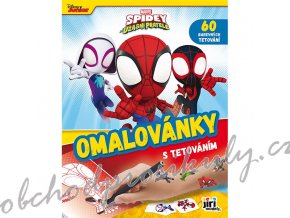 0006765 omalovanky s tetovanim spidey