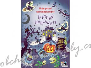 0006746 moje prvni samolepkovani trpytivy halloween