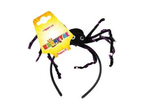 Čelenka Halloween s pavoukem
