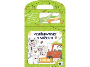 0007864 vystrihovanky s nuzkami farma
