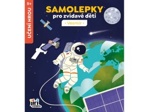 0008617 samolepky pro zvidave deti vesmir