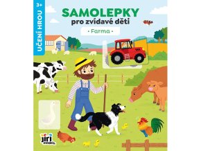 0008605 samolepky pro zvidave deti farma