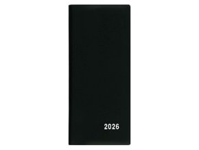 mesicni diar 2026 xenie pvc kapesni cerna ie4887754