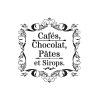 sablona cadence kolekce homedeco 25 x 25 cm kafe a cokolada