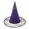 Čarodějnický klobouk - fialový - dětský - ZHL 00817