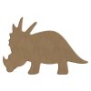 dreveny vyrez triceratops maly