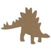 dreveny vyrez stegosaurus velky