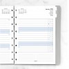 Filofax Notebook - náhradní náplň