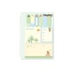 Samolepicí bloček capybara se spirálou - set - 7501644