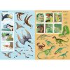 0009021 svet zvirat v samolepkach dinosauri a spol