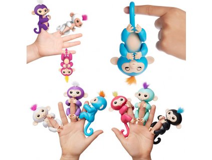 Pre sale Kids Gifts Smart Robot Toy Fingerlings Monkey Interactive Pet