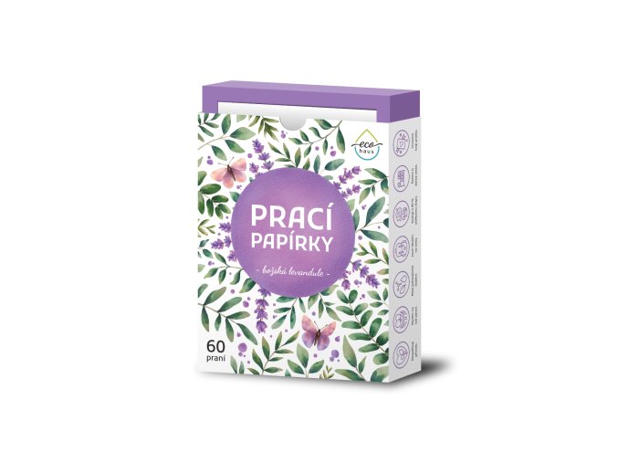 Praci papirky Božská levandule 60 praní