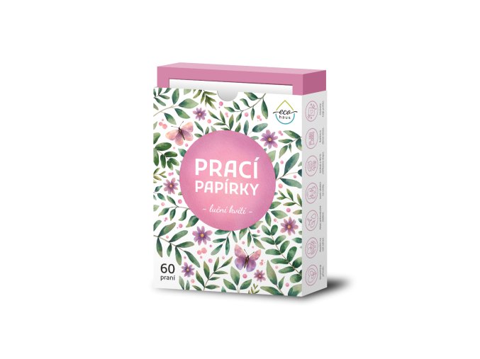 Praci papirky Luční kvítí 60 praní