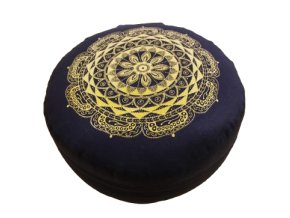 Meditační polštář a mandala