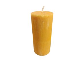 Svíčka přírodní vosk žlutá 1