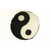 Meditacni pohankovy polstar sedak jin jang kruh