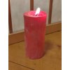 Svíčka meditační červená