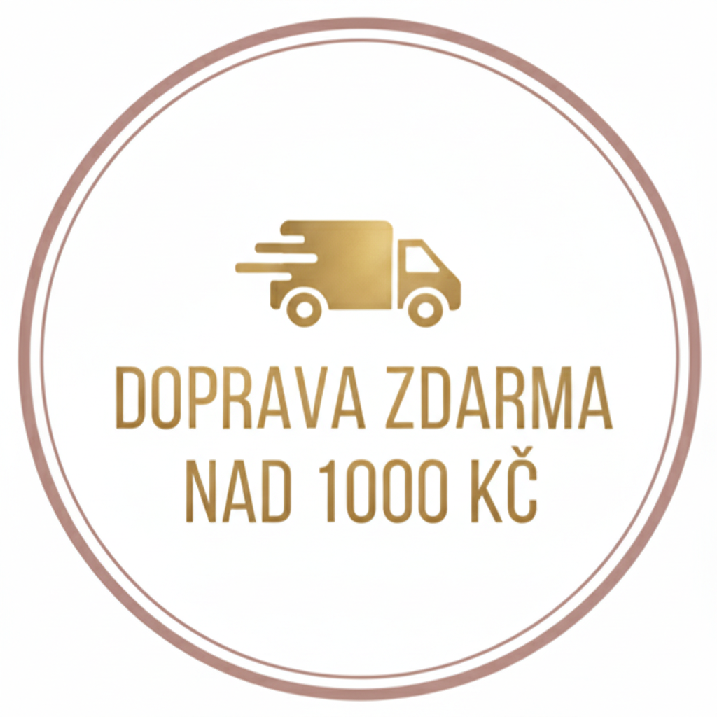Doprava zdarma při nákupu nad 500,- Kč.