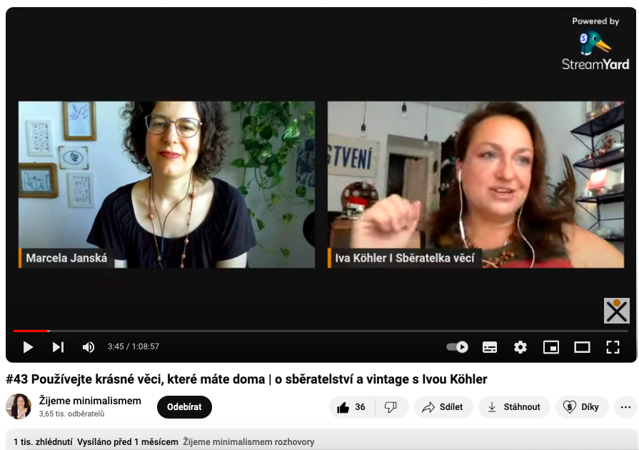 Sběratelka věcí žije minimalismem?
