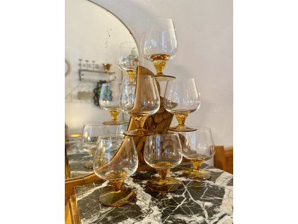 FOUKANÉ SKLENICE NA BRANDY KOŇAKOVKY EGERMANN