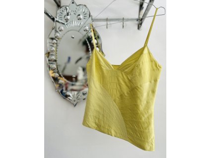 HEDVÁBNÝ LINGERIE TOP NÁVRHÁŘ MARC JACOBS VEL. 38