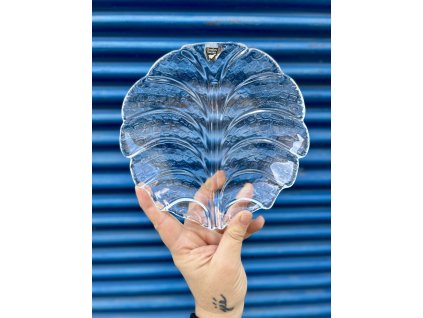 SCANDI TALÍŘE LIST ORREFORS 1970S