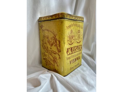 RARITNÍ VELKÁ PLECHOVKA ČAJ KOLONIÁL RAKOUSKO UHERSKO