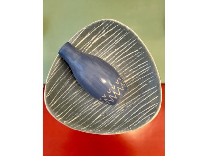 BRUSELSKÁ KERAMICKÁ MÍSA MODRÁ JIHOTVAR HRDĚJOVICE