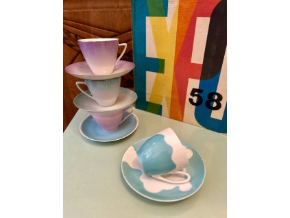 BRUSELSKÉ OMBRÉ ŠAPO EPIAG FIALOVÉ A TYRKYSOVÉ